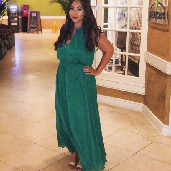 Lulus long maxi dress - Picture 4 of 5